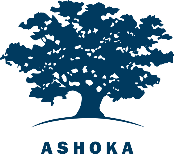 Logo bleu Ashoka
